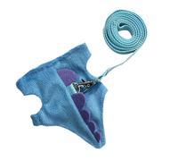 Ylnailky Kit De Laisse Et Harnais pour Lapin, Tenue-Accessoire de Promenade pour Lapins, Mignons Accessoires Doux pour Chats Chinchillas Promenade Quotidienne Aventure Extérieure