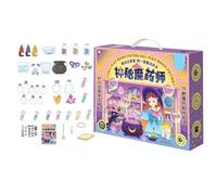 Ylnailky Kit Potion Halloween,Coffret Scientifique Jeune Enfant - Ensemble Artisanat Créatif Garçons Filles Activités Scolaires Familiales