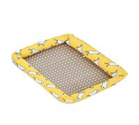 Ylnailky Lit Rafraîchissant pour Chat - Matelas Frais Lapin Lavable,Coussin d'Été pour Animaux Maison Salon Chambre Chat Chiot Hamster Lapin