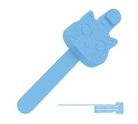 Ylnailky Marque-pages magnétiques - Support en silicone avec motif chat - Clip Magnétique Pour Pages - pour femmes, adolescents, enseignants, étudiants, romans, bandes dessinées, documents, recettes