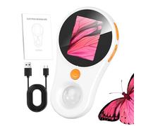 Ylnailky Microscope Numérique Portable pour Usage à Main, Loupe Numérique, Loupe de Poche pour Minéraux et Réparation de Montres, avec Un Grossissement de 500X et Un Écran IPS