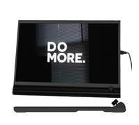 Ylnailky Moniteur De Voyage,Dispositif Léger Aux Couleurs Fidèles De 39,6 cm | Moniteur Mince pour Voyage - pour Ordinateur Portable PC Tablette Bureaux Maison Média Et Enthousiaste D Intérieur