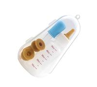 Ylnailky Nourrisseur De Tétine pour Chiot | Outil Multifonction Portable avec Tête en Silicone | Biberons D Allaitement pour Chiots - pour Alimentation en Médicaments et Lait des Animaux Domestiques,