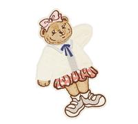 Ylnailky Patches de broderie pour vêtements, patchs de vêtements,Appliques d'ours pour les pulls - Applique décorative pour les, les vestes, la robe, le jean, le chapeau, les sacs à dos, les