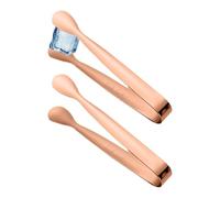 Ylnailky Pinces À Glaçons Pour Congélateur | 2 Pièces En Acier Inoxydable, Petite Pincette À Apéritif,Pince à Cocktail en Métal,Pour Guimauves Barman À Domicile Amateur De Thé Amateur De Café