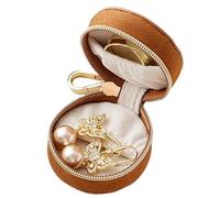 Ylnailky Porte-Bague Porte-Clés | Étui à Anneau avec Porte-Clefs Intégré | Pochette Organisatrice à Fermeture Éclair pour Sac à Dos Femmes Filles Sport Salle de Sport Voiture Travail