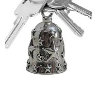 Ylnailky Sonnette de moto | Pendentif en en forme d'étoile en relief, porte-clés de sonnette de moto | pour les croisières de longue distance, les trajets urbains, les week-ends, les touristes