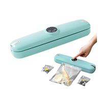 Ylnailky Soudeuse Sous Vide Pour Aliments,Machine De Mise Sous Vide Automatique - Scelleur De Sacs Manuel - Pour Snacks Et Repas Aliments Secs Et Humides Emballage Et Conservation Congélateur Cuisine