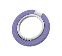 Ylnailky Support de téléphone magnétique, Support d'anneau de téléphone magnétique - Poignée de Pliable en métal,Support de Portable Rotatif à Double Anneau, Accessoires de