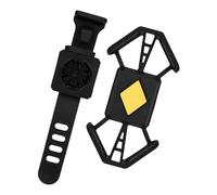 Ylnailky Support De Téléphone pour Bicyclette - Clip de Support Flexible en Silicone avec Absorption des Chocs - Porte-Téléphone Portable pour Bicyclette,pour Adultes Hommes Femmes Trajet Quotidien