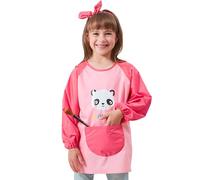 Ylnailky Tablier Peinture Enfant | Blouse Imperméable Manche Longue Avec Poche | Blouses De Peinture Enfant D'artiste Imperméables Pour L'école, La Peintures Et L'art