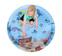 Ylnailky Tapis de jeu aquatique, tapis d'eau sensoriel,Tapis d'eau de dessin animé pour animaux de compagnie et bébés | Tapis d'eau de jeu, tapis de jeu d'eau fraîche, jouets, tapis de jeu d'eau de