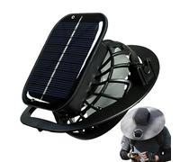 Ylnailky Ventilateur Solaire De Chapeau Pour Extérieur | Ventilateur Personnel Miniature | Accessoires pour Chapeau par Temps Chaud, Dispositif de Refroidissement Électrique pour Camping, Pêche,