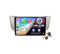 YLOXFW Android 15.0 Autoradio 2 Din Stéréo pour Harrier/RX/RX300 RX330 RX400H 2003-2009 GPS Navigation 9''Cartablet Lecteur DVD Vidéo Multimédia FM BT Receiver avec Carplay 4G 5G WiFi DSP SWC,M6 pro3