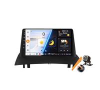 YLOXFW Android 15.0 Autoradio 2 Din Stéréo pour Megane 2 2002-2009 GPS Navigation 9''Cartablet Lecteur DVD Vidéo Multimédia FM BT Receiver avec Carplay 4G 5G WiFi DSP SWC,Y400s