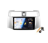 YLOXFW Android 15.0 Stéréo Remplacement pour 4Runner 2009-2019 Autoradio GPS Navigation 9''Cartablet Lecteur DVD Vidéo Multimédia FM BT Receiver avec Android Auto Carplay,Argent,Y200S