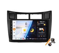 YLOXFW Android 15.0 Stéréo Remplacement pour Yaris 2005-2012 Autoradio GPS Navigation 9''Cartablet Lecteur DVD Vidéo Multimédia FM BT Receiver avec Android Auto Carplay,Y200s