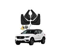 YLOXFW Voiture Garde-Boue Avant et Arrière Fender Splash Guard pour Volvo XC40 2018-2023 Bavettes Anti-Éclaboussures Couvre kit 4PC Auto Accessoires,Envoyer 1 Car Wash Towel