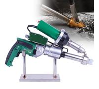 ylpddmm 1600w Pistolet de soudage par Extrusion Manuel Pistolet de soudage par Extrusion portatif en Plastique Machine de soudage de tuyaux en PP à Double Chauffage