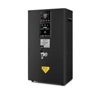 ylpddmm Chauffe-Eau électrique Professionnel, Chauffe-Eau à Chauffage progressif avec écran Tactile LCD, pour Salon de thé, café, Restaurant, Maison, Bureau, 2500 W,Black-60L