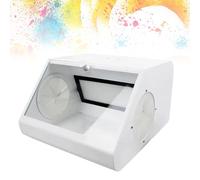 ylpddmm Collecteur de poussière Dentaire, Boîte à poussière de Laboratoire Dentaire, Protecteur de sablage, collecteur de poussière, extracteur de poussière sous Vide avec LED et Dispositif de Filtre