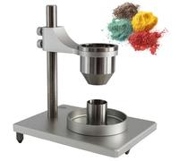 ylpddmm Débitmètre à Effet Hall, densimètre en Vrac et testeur de débit avec Entonnoir en Acier Inoxydable/Laiton, pour Tester Le débit et la Masse volumique,2.5mm+5mm-Stainlesssteel