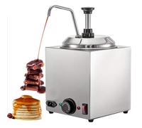 ylpddmm Distributeur de Chocolat électrique 800 W,Distributeur de Chocolat Chaud, Chauffe-Sauce électrique, Chauffe-Fromage Commercial,pour Chocolat,Crème,Fromage