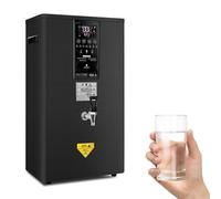 ylpddmm Distributeur d'eau Chaude électrique instantané 2500 W, Distributeur d'eau Chaude à Chauffage progressif, Chauffe-Eau combiné, Mural,Black-60L