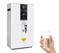 ylpddmm Distributeur d'eau Chaude électrique instantané 2500 W, Distributeur d'eau Chaude à Chauffage progressif, Chauffe-Eau combiné, Mural,White-60L