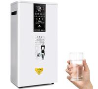 ylpddmm Distributeur d'eau Chaude électrique instantané 2500 W, Distributeur d'eau Chaude à Chauffage progressif, Chauffe-Eau combiné, Mural,White-80L