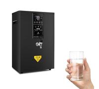ylpddmm Distributeur d'eau Chaude électrique instantané 2500 W, Distributeur d'eau Chaude à Chauffage progressif, Chauffe-Eau combiné, Mural,Black-50L