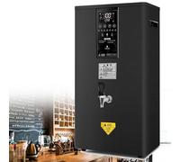 ylpddmm Distributeur d'eau Chaude électrique Professionnel, Chauffe-Eau, 50 L/60 L/80 L/Heure, Chauffe-Eau Mural, Bouilloire,par Étape, pour Café, Thé, Bureau,Black-80L