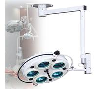 ylpddmm Lampe d'examen, Lampe d'examen médicale, Lampe d'examen sans Ombre, Montage au Plafond, 60 000-120 000 lux, Rotation à 360°, lumière Froide