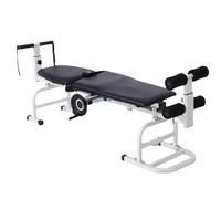 ylpddmm Lit de Traction cervicale et Lombaire, Lit de Traction pour douleurs lombaires et cervicales, Traction Manuelle des Roues, Appareil de Traction cervicale 36cm