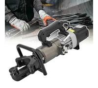 ylpddmm Machine à Cintrer Hydraulique Cintreuse éLectrique De Barres D'Armature, pour Barres d'armature en Acier moyennement magnétique, Acier à Faible teneur en Carbone et Acier Rond 25E