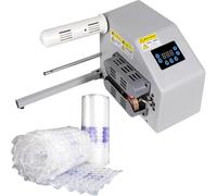 ylpddmm Machine à Coussin d'air Tampon,Air Bag Machine à Bulles, 200 W, Vitesse de gonflage 16 m/Min, Machine d'emballage, Protection Fragile, pour Le Transport,White