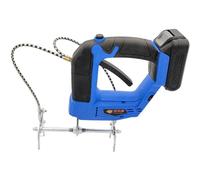 ylpddmm Machine à Secouer Les Cadres De Ruche, Niveau de régulation de Vitesse 4, sans Fil, 150 W, avec 2 Batteries Lithium-ION de 2 000 mAh, pour Honey Bee Farm,Blue