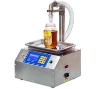 ylpddmm Machine De Remplissage De Miel, Machine De Remplissage De Liquide Visqueux Quantitatif 7L/Min,Machine De Remplissage Automatique De 20 ML à 10 000 ML, pour Miel,Huile,Pâte De Sésame