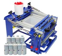 ylpddmm Machine de sérigraphie cylindrique, Presse à Cylindre, Machine de sérigraphie Courbe pour Produits cylindriques de diamètre inférieur à 80 mm, positionnement précis