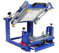 ylpddmm Machine De Sérigraphie Incurvée, sérigraphie pour cylindres de 80 mm de diamètre, Machine de sérigraphie pour Bouteilles Courbes, pour Mugs, stylos, gobelets, Bouteilles, tiges, seaux