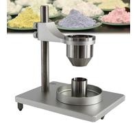 ylpddmm Testeur d'écoulement de Poudre, débitmètre à Effet Hall, densimètre en Vrac, densimètre pour Tester Le débit et la Masse volumique,2.5mm+5mm-Stainlesssteel