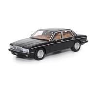 YLQERZ Classique Die Cast Modèle 1/18 pour Jaguar Daimler XJ6 (XJ40) Alliage Modèle De Conduite Complet Noir Échelle Métal Jouet Miniature De Collection