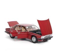 YLQERZ Classique Die Cast Modèle 1.18 pour Jaguar Daimler XJ6 (XJ40) Ornements en Métal Moulé sous Pression pour Voiture (Rouge) Miniature De Collection