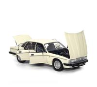YLQERZ Classique Die Cast Modèle 1:18 pour Jaguar XJ6 (XJ40) Modèle Conduite Complet Alliage Moulé sous Pression (Blanc) Collection en Métal Décoration Miniature De Collection