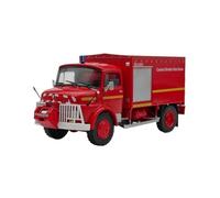 YLQERZ Classique Die Cast Modèle 1:43 pour Camion Camion De Pompiers Mercedes-Benz LAF 911 Modèle Voiture Moulé sous Pression Véhicule Jouet en Métal Miniature De Collection