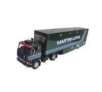 YLQERZ Classique Die Cast Modèle 1:43 pour Camion Porte-conteneurs Volvo F89 J7 pour Jouer Et Exposer Un Modèle De Voiture (Vert) Miniature De Collection