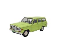 YLQERZ Classique Die Cast Modèle 1:43 pour Jeep Wagoneer 1980 Véhicule Tout-Terrain Modèle De Voiture en Alliage Ornements Statiques Décoration Vert Miniature De Collection