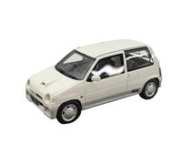YLQERZ Classique Die Cast Modèle 1:43 pour Suzuki Alto Works RS/R 1988 Résine Voiture Classique Micro Berline Modèle Décoration Maison Blanc Miniature De Collection