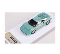 YLQERZ Classique Die Cast Modèle 1:64 pour Ferrari 288GTO, Modèle De Voiture en Résine Collection Ornements Statiques Décorations À Petite Échelle Miniature De Collection(Green)