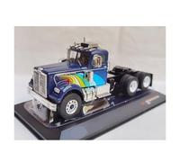 YLQERZ Classique Die Cast Modèle Camion Tracteur White Western Star 4864 1970 Échelle 1:43 Jouet en Alliage Métallique (Bleu) Miniature De Collection